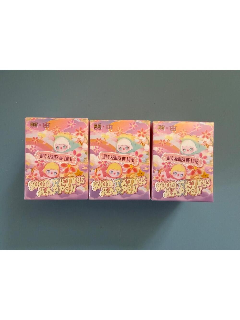 Lot Of 3 LILIA TOYS Hug Series of Love Collectible Box Blind Figure Multicolor